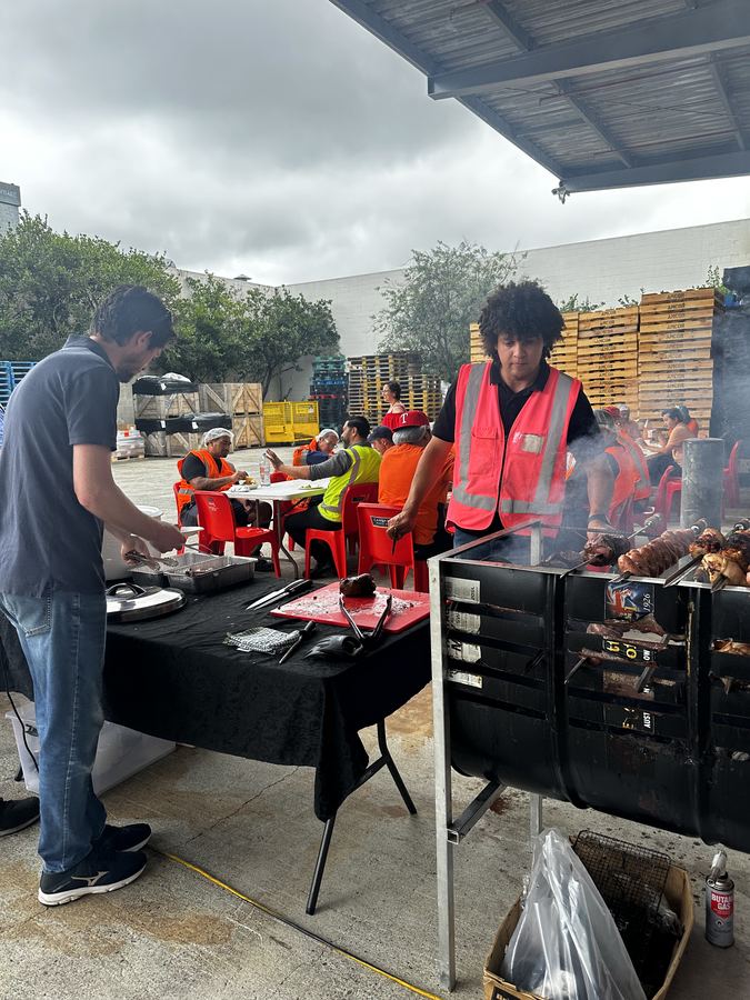 Corporate event BBQ