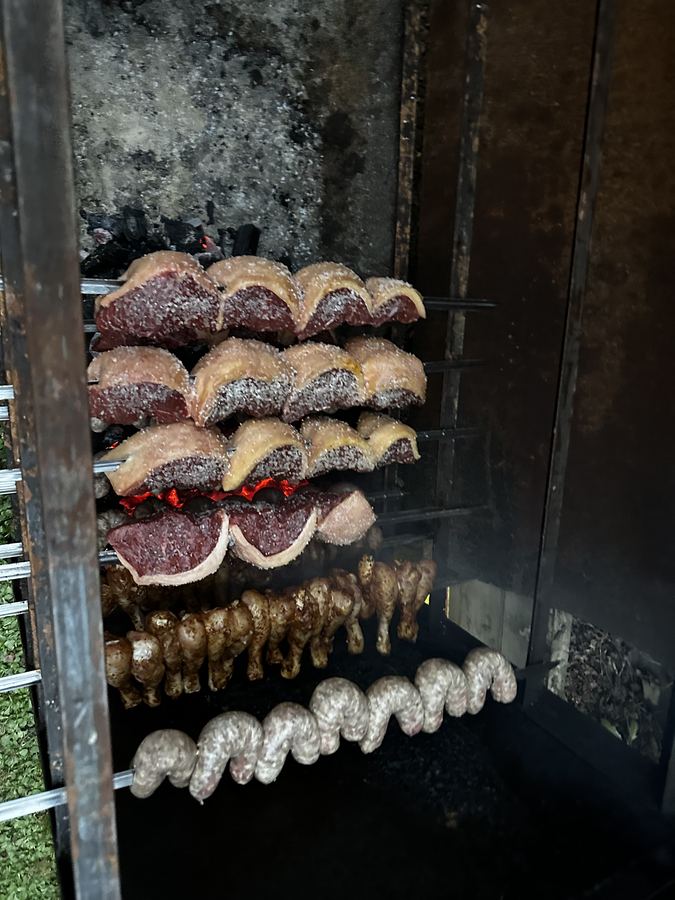 Picanha with embers