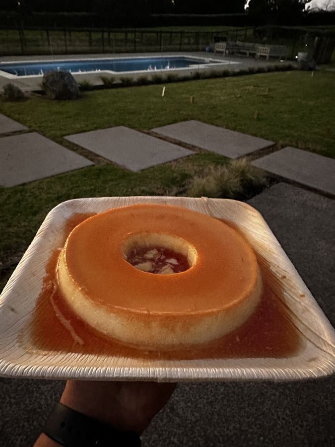 Pudim Brazilian flan